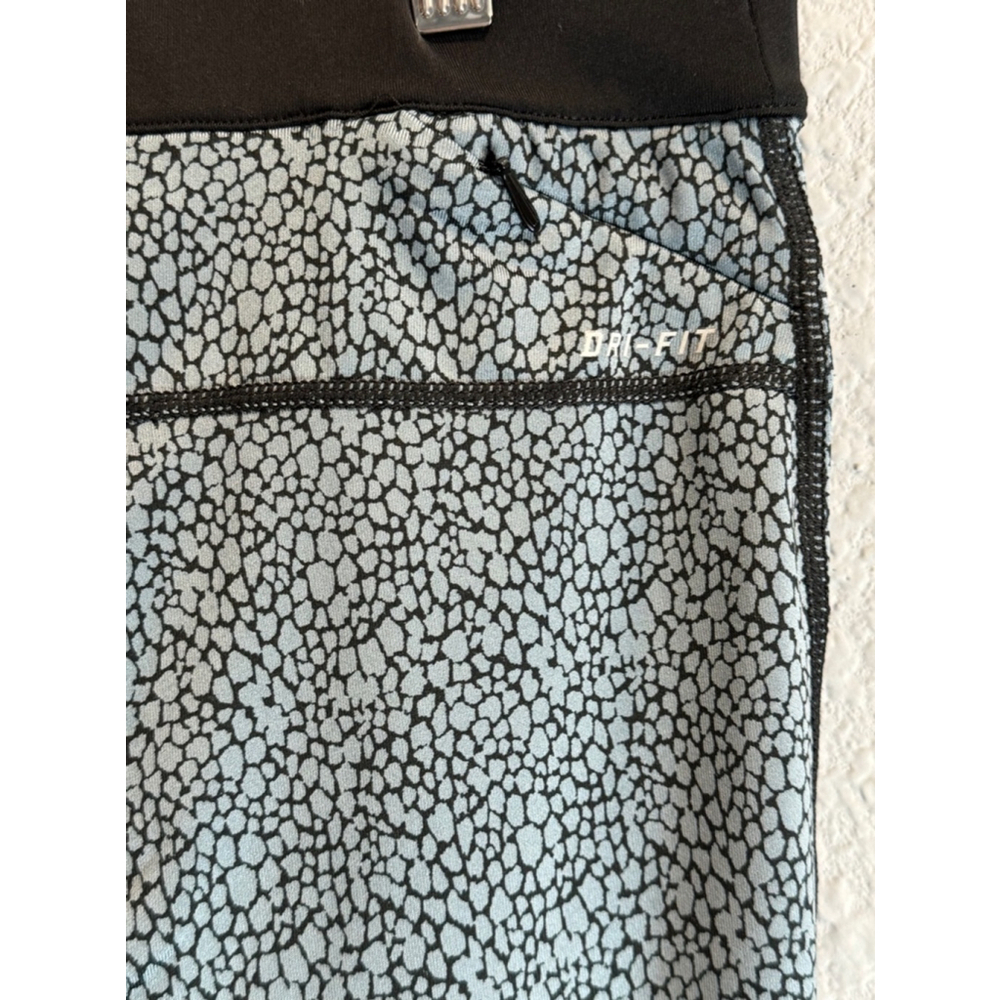 Nike Women's Blue & Black Leggings Size M - Picture 5 of 8